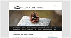 Desktop Screenshot of discoverlakegeorge.com